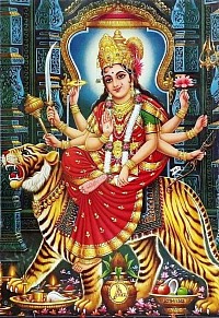 Massive benefits to human mankind due to Durga godess devotion only.